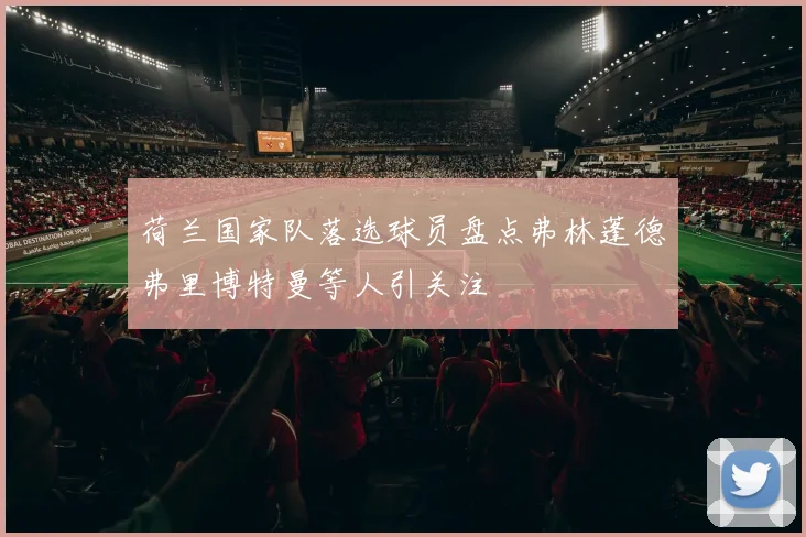 荷兰国家队落选球员盘点弗林蓬德弗里博特曼等人引关注